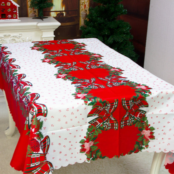 Good Quality Standard Polyester Flower Table Cloth Cover