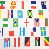Custom National String Flag World Cup Hanging Banner