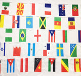 Custom National String Flag World Cup Hanging Banner