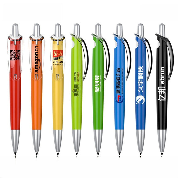 Tip-top Customized Ballpoint Pens with Stylus Name Message Logo