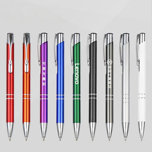 Custom Metal Ballpoint Pens Personalized Bulk with Stylus Name Message Logo