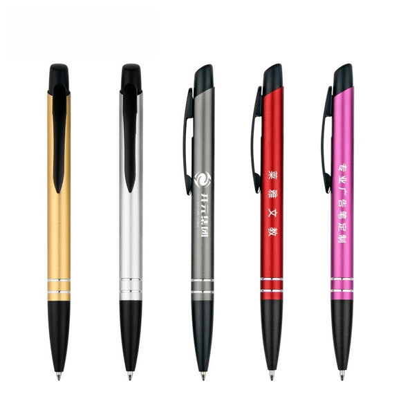Tip-top Customized Ballpoint Pens with Stylus Name Message Logo