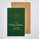 Vintage Business Christmas Greeting Cards with Envelopes