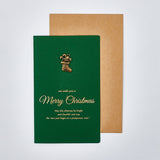 Vintage Business Christmas Greeting Cards with Envelopes