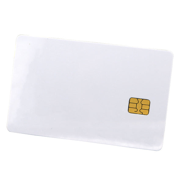 230750 Customize Blank White Chip Smart Card