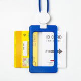 Retractable Badge Key Card Protector Cover