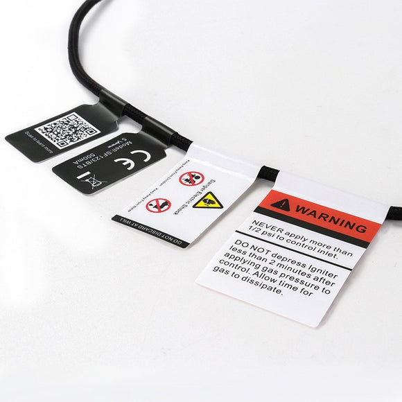 230989 Cable Labels Tags Waterproof and Self-Adhesive Sticker Paper