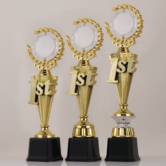1st Place Trophy Award for Sports Tournaments Achievements