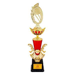Personalized Gold Achievement Trophies for Winner Kids and Adults Award Ceremony