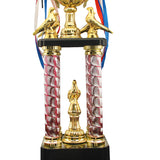 Large Column Gold Trophy