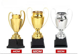 Gold or Silver Awards Metal Cup Trophy