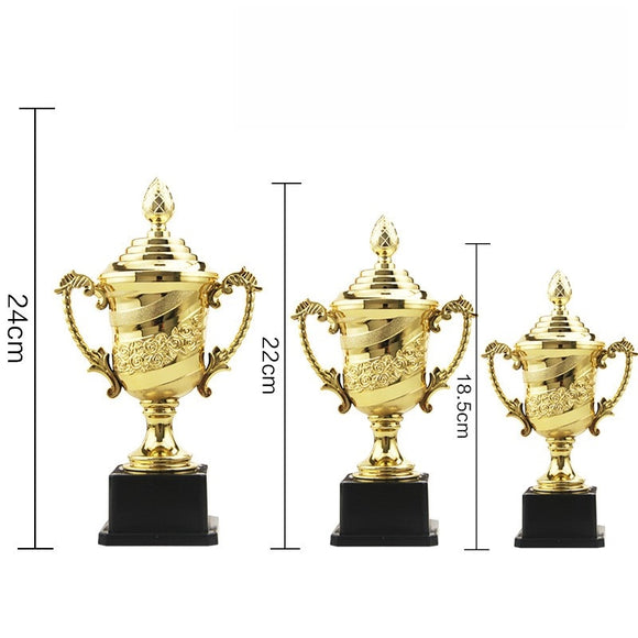Awards Gold Cup Trophies with Custom Engraving