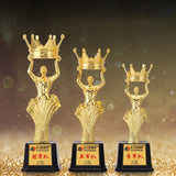 Crown Awards Gold Cup Trophies with Custom Engraving