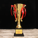 231478 Colored Golden Winner Trophy Award