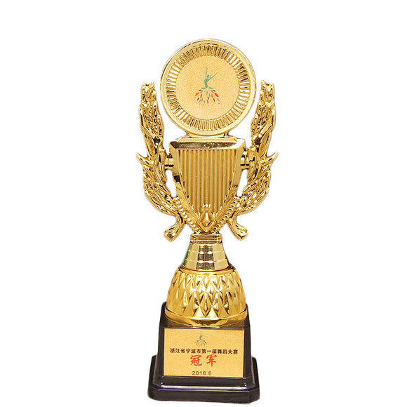 231479 Colored Golden Winner Trophy Award