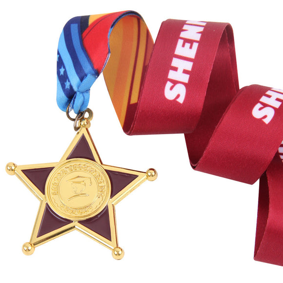 231522 Metal Gold Silver Bronze Award Medals Winner Awards
