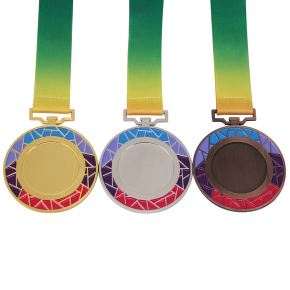 231539 Metal Gold Silver Bronze Award Medals Winner Awards
