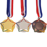 231563 Metal Gold Silver Bronze Award Medals Winner Awards