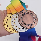231564 Metal Gold Silver Bronze Award Medals Winner Awards