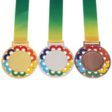 231564 Metal Gold Silver Bronze Award Medals Winner Awards
