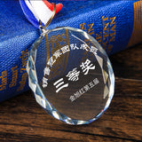 231596 Customize Crystal Awards Medals
