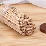 Pack Bundle Natural Wooden Hexagonal Pencils in a Bucket