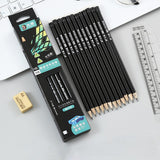 Wood-Cased Graphite Pencils with Latex-Free Erasers Office & School