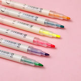 Double Ended Highlighters Pastel Marker Set