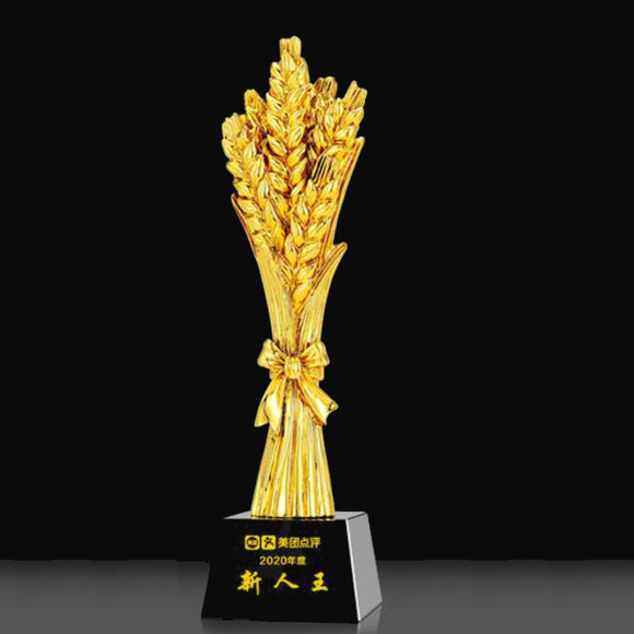 232357 Customize Gold Resin Trophy Awards