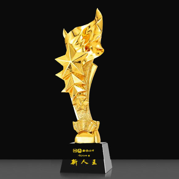232372 Personalize Customize Engraving Awards Resin Awards Trophy