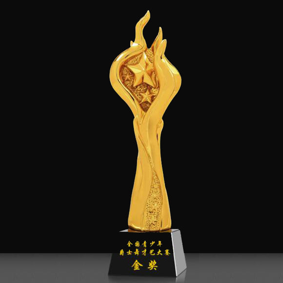232383 Personalize Customize Engraving Awards Resin Awards Trophy