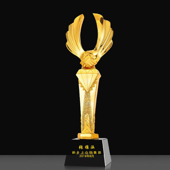 232385 Personalize Customize Engraving Awards Resin Awards Trophy