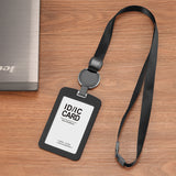 Name Tags Badge ID Card Holders Are Flat Neck Lanyards with Swivel Hook