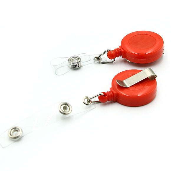 232561 Retractable Badge Holder Reels with Clip for Name Card Key Card