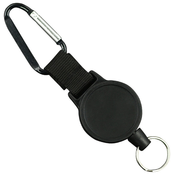232574 Funny Badge Reel Holder Retractable with 360° Swivel Carabiner Belt Clip