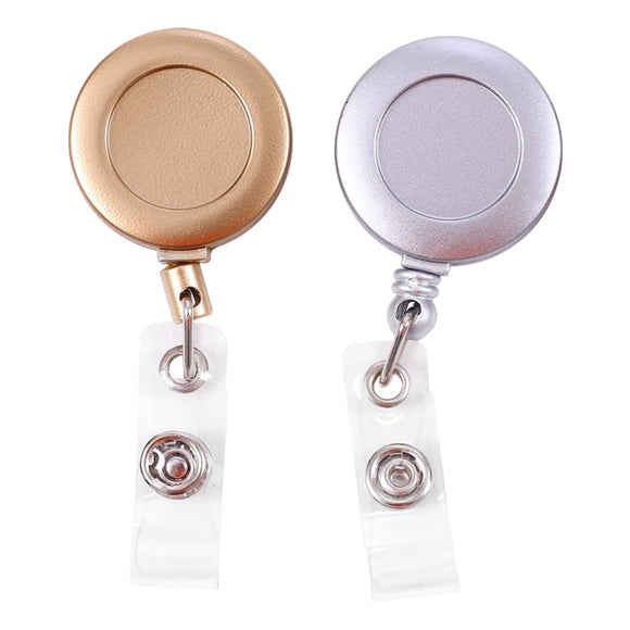 232581 Retractable ID Badge Reels Snap Strap to Secure Name Card Holder