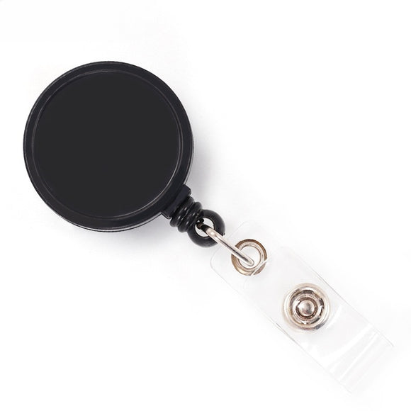 232588 Retractable ID Badge Reels Snap Strap to Secure Name Card Holder