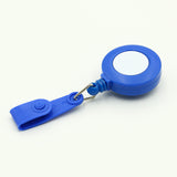 232604 ABS Badge Holder Solid Color
