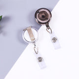 232623 Retractable ID Badge Reels Snap Strap to Secure Name Card Holder