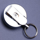 232653 Metal Badge Holder Clip Keyring