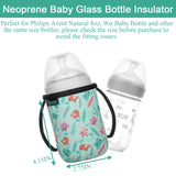 Glass Baby Bottle Neoprene Sleeve Covers