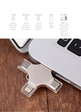 Portable 4 in 1 USB Thumb Drive