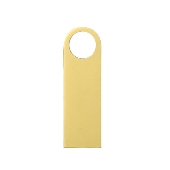 Promotional Custom Swivel USB Flash Drive Gold