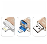 USB Flash Drive Compatible with Phone and PC Pink