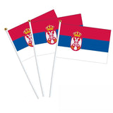 South Europe Country Hand Held Mini Flags