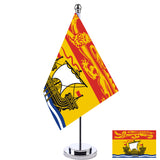 5.5x8.2" Canadian Province Mini Desk Flags