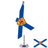 5.5x8.2" Canadian Province Mini Desk Flags