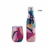 500ml Double Wall Thermos Vacuum Flask Cola Bottle Bottle