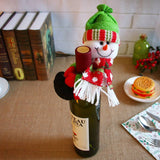 2022 Christmas Wine Bottle Cover Decoration