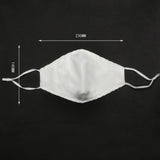 Reusable Cotton Face Maskss with Activated Carbon Filter PM 2.5 Pocket